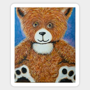 Stuffed Bear Toy Sticker